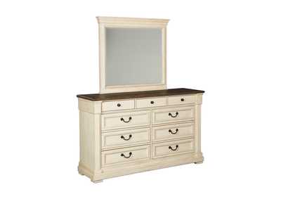 Bolanburg California King Panel Bed with Mirrored Dresser and 2 Nightstands,Signature Design By Ashley