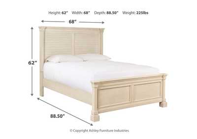 Bolanburg Queen Panel Bed, Dresser and Mirror,Signature Design By Ashley