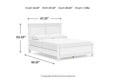 Fortman Queen Panel Bed with Mirrored Dresser,Signature Design By Ashley