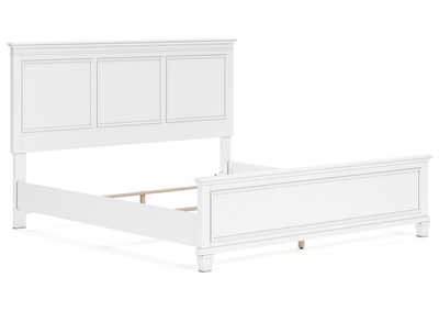 Fortman King Panel Bed with Mirrored Dresser,Signature Design By Ashley