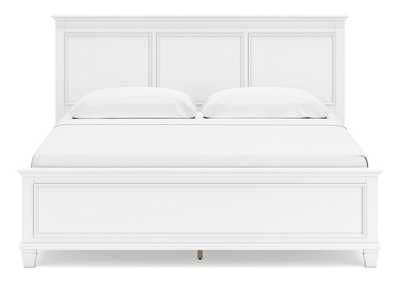 Fortman King Panel Bed with Mirrored Dresser, Chest and 2 Nightstands,Signature Design By Ashley