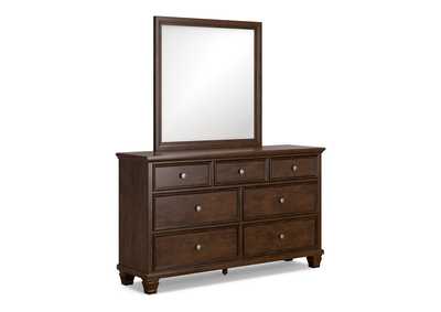 Danabrin Full Panel Bed with Mirrored Dresser, Chest and 2 Nightstands,Signature Design By Ashley