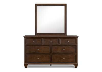 Danabrin California King Panel Bed with Mirrored Dresser and Chest,Signature Design By Ashley