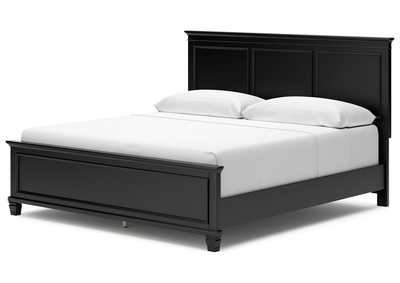 Lanolee King Panel Bed with Mirrored Dresser, Chest and Nightstand,Signature Design By Ashley