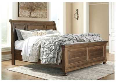Flynnter Queen Panel Bed with 2 Storage Drawers,Signature Design By Ashley