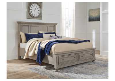 Lettner King Panel Storage Bed,Signature Design By Ashley