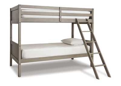 Image for Lettner Twin/Twin Bunk Bed with Ladder