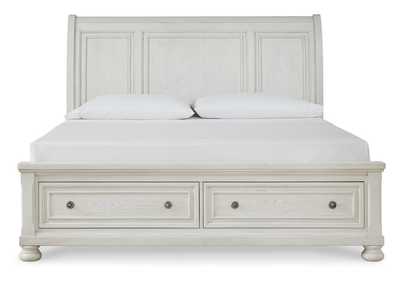 Robbinsdale King Sleigh Storage Bed, Dresser and Mirror,Signature Design By Ashley