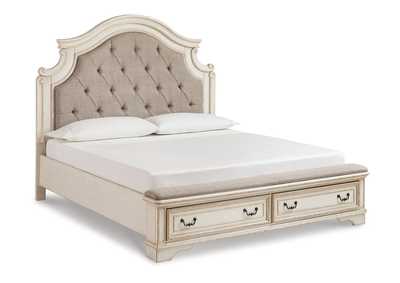 Image for Realyn King Upholstered Bed