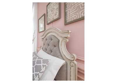 Realyn Twin Upholstered Panel Headboard,Signature Design By Ashley