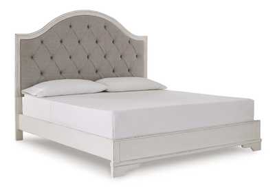 Blendon King Upholstered Panel Bed