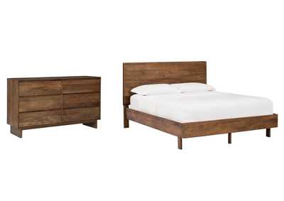 Isanti Queen Panel Bed with Dresser,Millennium