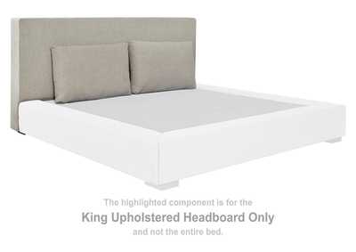 Langford King Upholstered Bed,Millennium