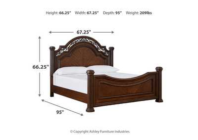 Lavinton Queen Poster Bed,Signature Design By Ashley