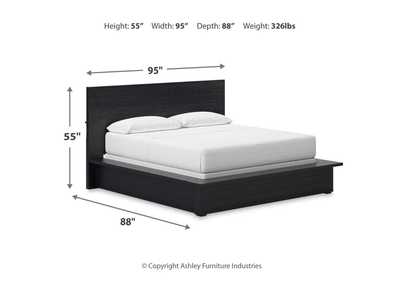 Londer California King Panel Bed,Millennium