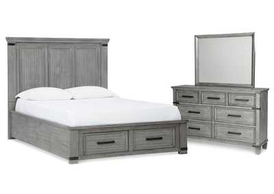 Russelyn Queen Storage Bed with Mirrored Dresser,Signature Design By Ashley