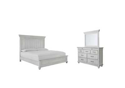 Image for Kanwyn King Panel Bed, Dresser and Mirror