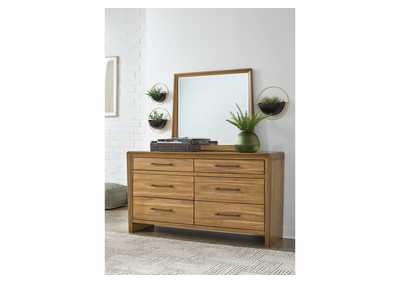 Takston Dresser and Mirror,Ashley