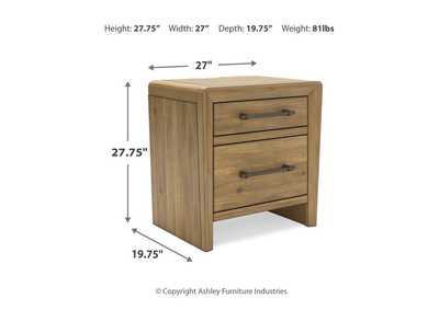 Takston Nightstand,Ashley