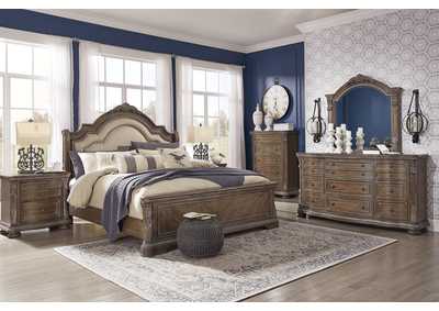 Image for Charmond Queen Panel Bed w/Dresser & Mirror