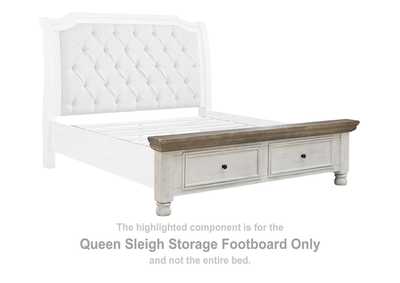 Havalance Queen Sleigh Bed with Storage, Dresser and Mirror,Millennium