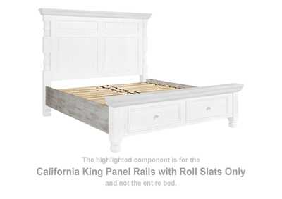 Havalance California King Sleigh Bed with Storage,Millennium