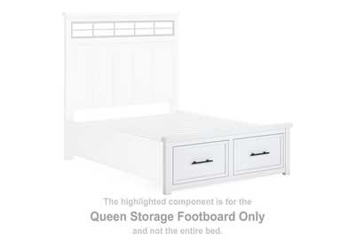 Ashbryn Queen Panel Storage Bed,Benchcraft