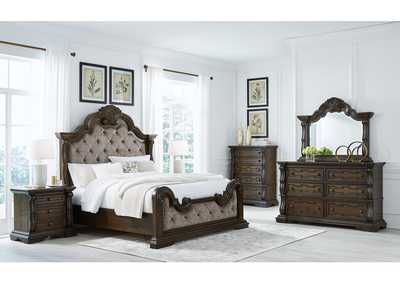 Maylee Queen Upholstered Bed with Dresser,Signature Design By Ashley