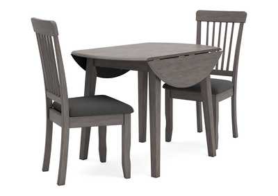 Shullden Dining Table and 2 Chairs,Signature Design By Ashley