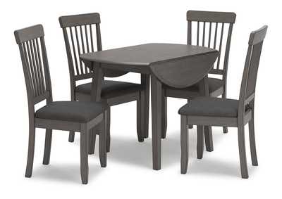 Shullden Dining Table and 4 Chairs,Signature Design By Ashley