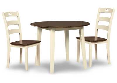Woodanville Dining Table and 2 Chairs