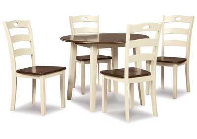 Woodanville Dining Table with 4 Chairs