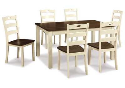 Image for Woodanville Dining Table and Chairs (Set of 7)