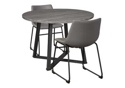 Centiar Dining Table and 2 Chairs,Signature Design By Ashley