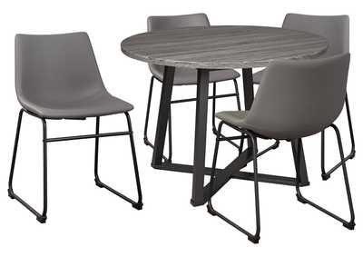 Centiar Dining Table and 4 Chairs,Signature Design By Ashley