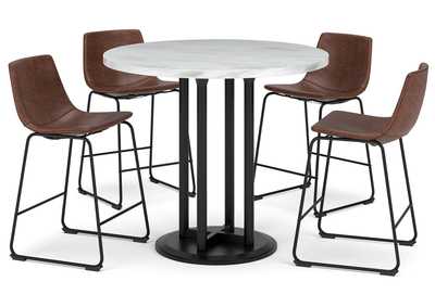 Image for Centiar Counter Height Dining Table and 4 Barstools