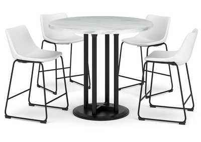 Image for Centiar Counter Height Dining Table and 4 Barstools