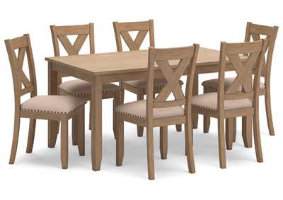 Image for Sanbriar Dining Table and Chairs (Set of 7)