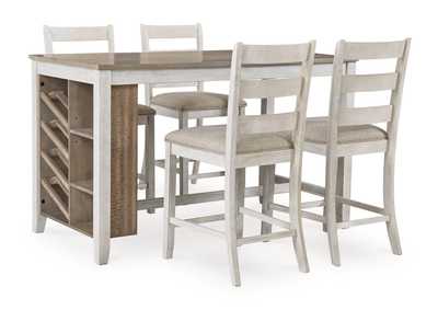 Image for Skempton Counter Height Dining Table and 4 Barstools
