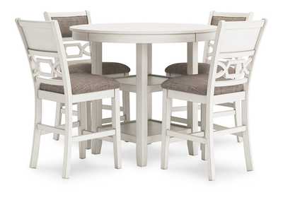 Image for Erinberg Counter Height Dining Table and 4 Barstools (Set of 5)