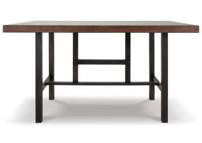 Kavara Counter Height Dining Table with 4 Barstools,Signature Design By Ashley