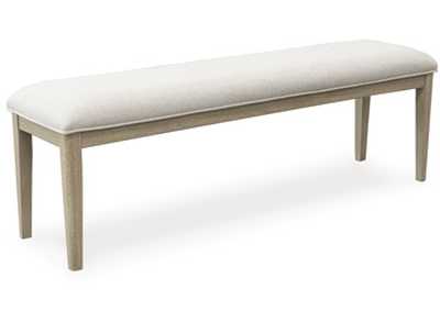 Image for Vallardia 56" Upholstered Dining Bench