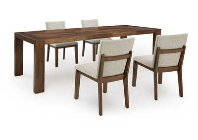 Kraeburn Dining Table and 4 Chairs