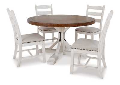 Valebeck Dining Table and 4 Chairs,Signature Design By Ashley
