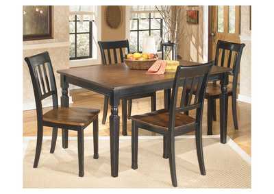 Owingsville Dining Table and 4 Chairs,Signature Design By Ashley