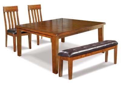 Ralene Dining Table and 2 Chairs and Bench