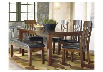 Ralene Dining Table and 8 Chairs with Storage,Signature Design By Ashley