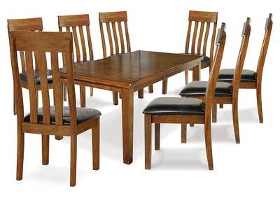 Ralene Dining Table and 8 Chairs,Signature Design By Ashley