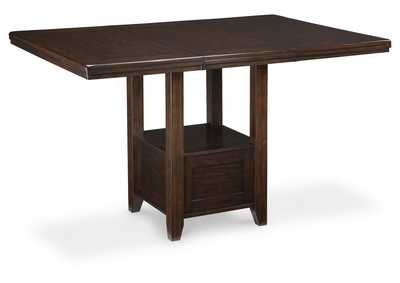 Haddigan Counter Height Dining Table and 6 Barstools,Signature Design By Ashley