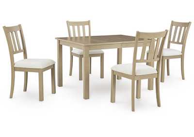 Image for Calmoro Dining Table and 4 Chairs